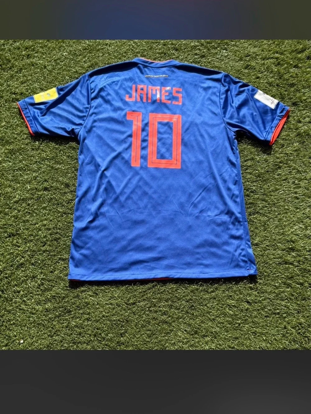 Columbia james Rodriguez #10 2018 world cup kit